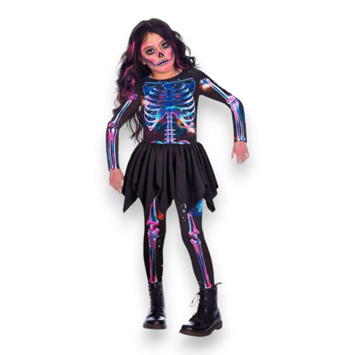 Picture of RECYCLED SKELETON GIRL 6-8 YEARS